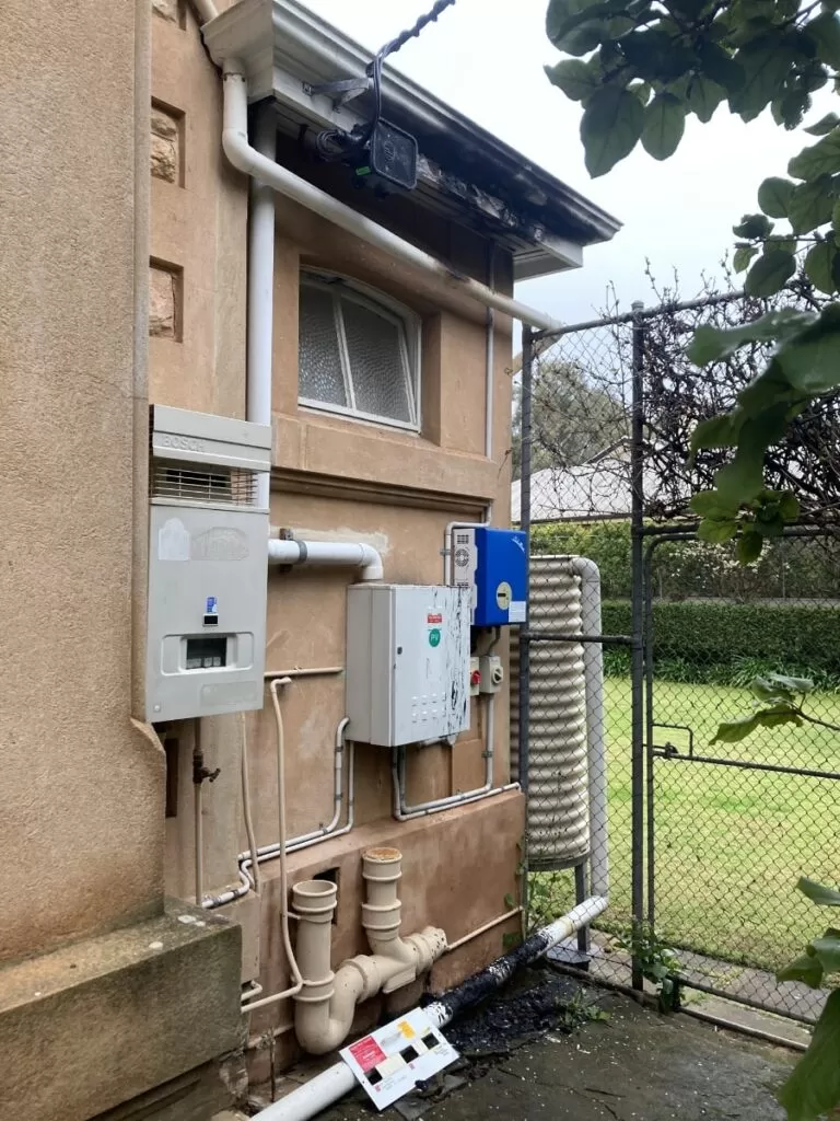 electric power boxes outside