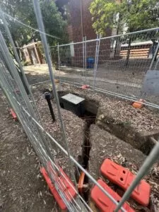 underground electric switchboard