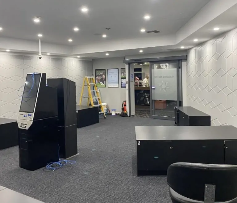 Office Space Fitout in Progress